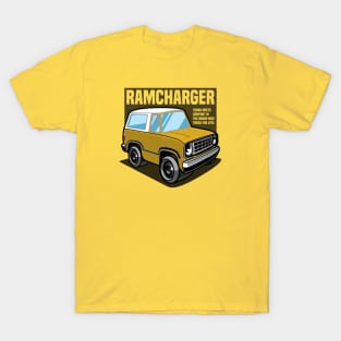 Yellow Ramcharger - 1974 T-Shirt